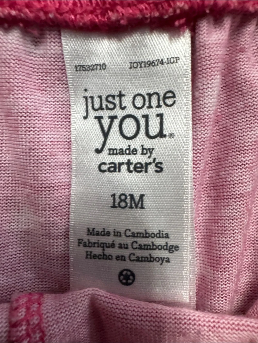Carter's Hot Pink Heart Ruffle Shorts
